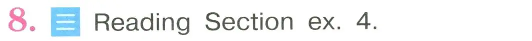 Условие номер 8 (страница 41) гдз по английскому языку 3 класс Кузовлев, Лапа, учебник 2 часть