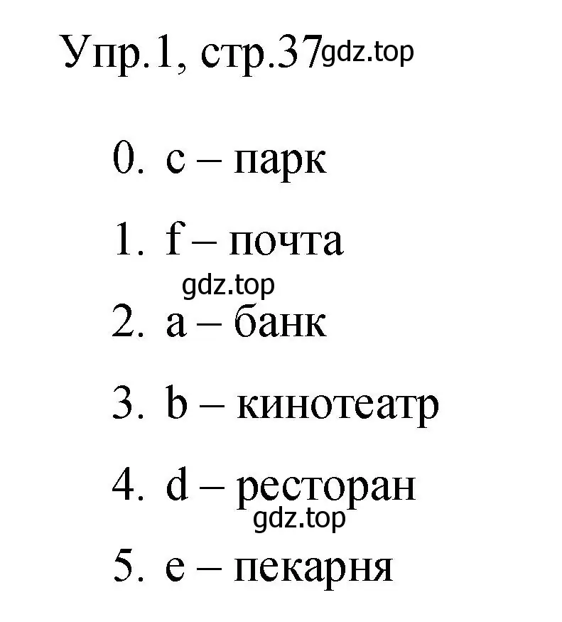 Решение номер 1 (страница 37) гдз по английскому языку 3 класс Покидова, контрольные задания