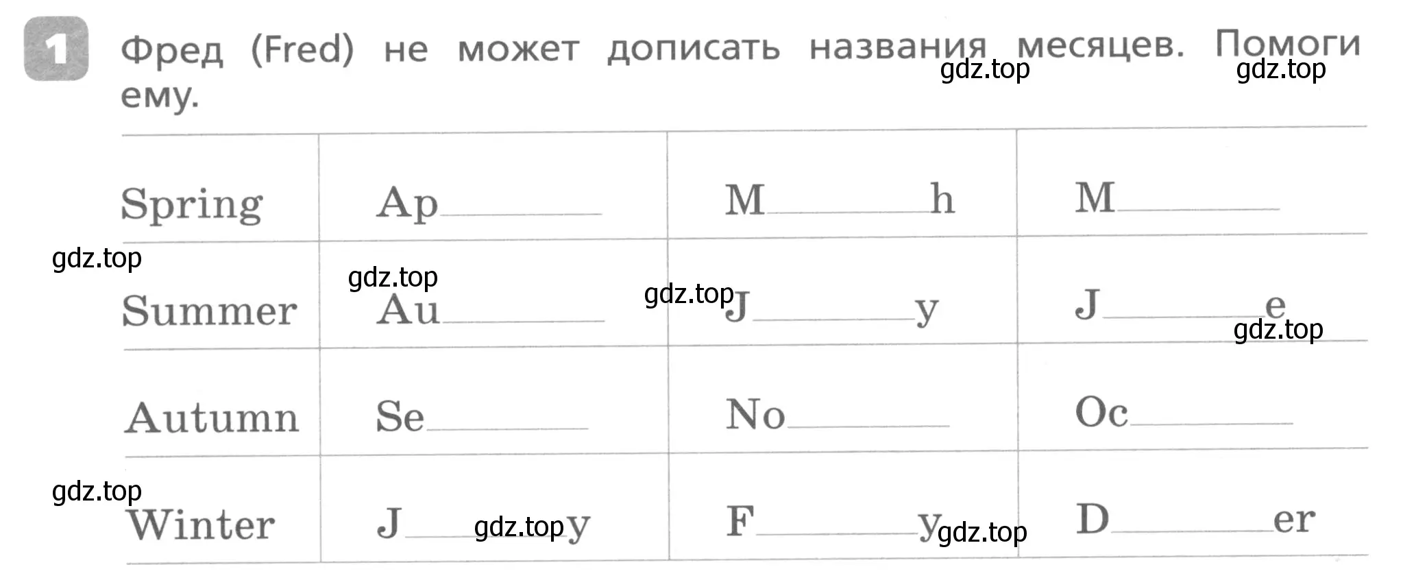 Условие номер 1 (страница 70) гдз по английскому языку 3 класс Афанасьева, Михеева, контрольные работы