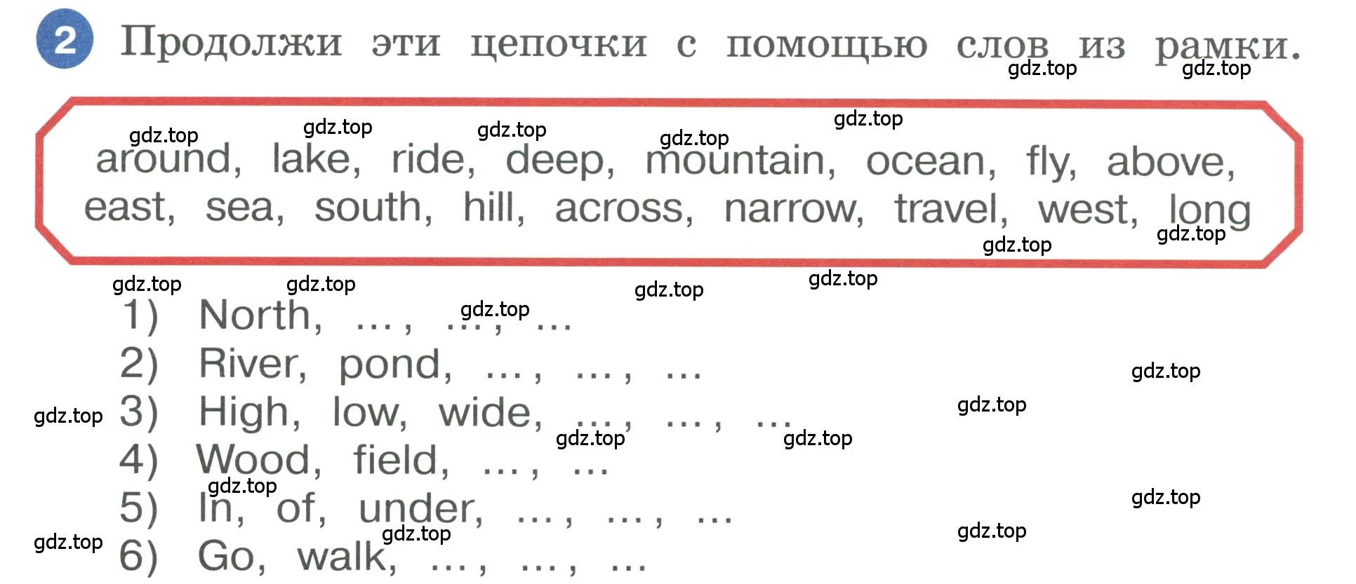 Условие номер 2 (страница 119) гдз по английскому языку 3 класс Афанасьева, Баранова, учебник 2 часть