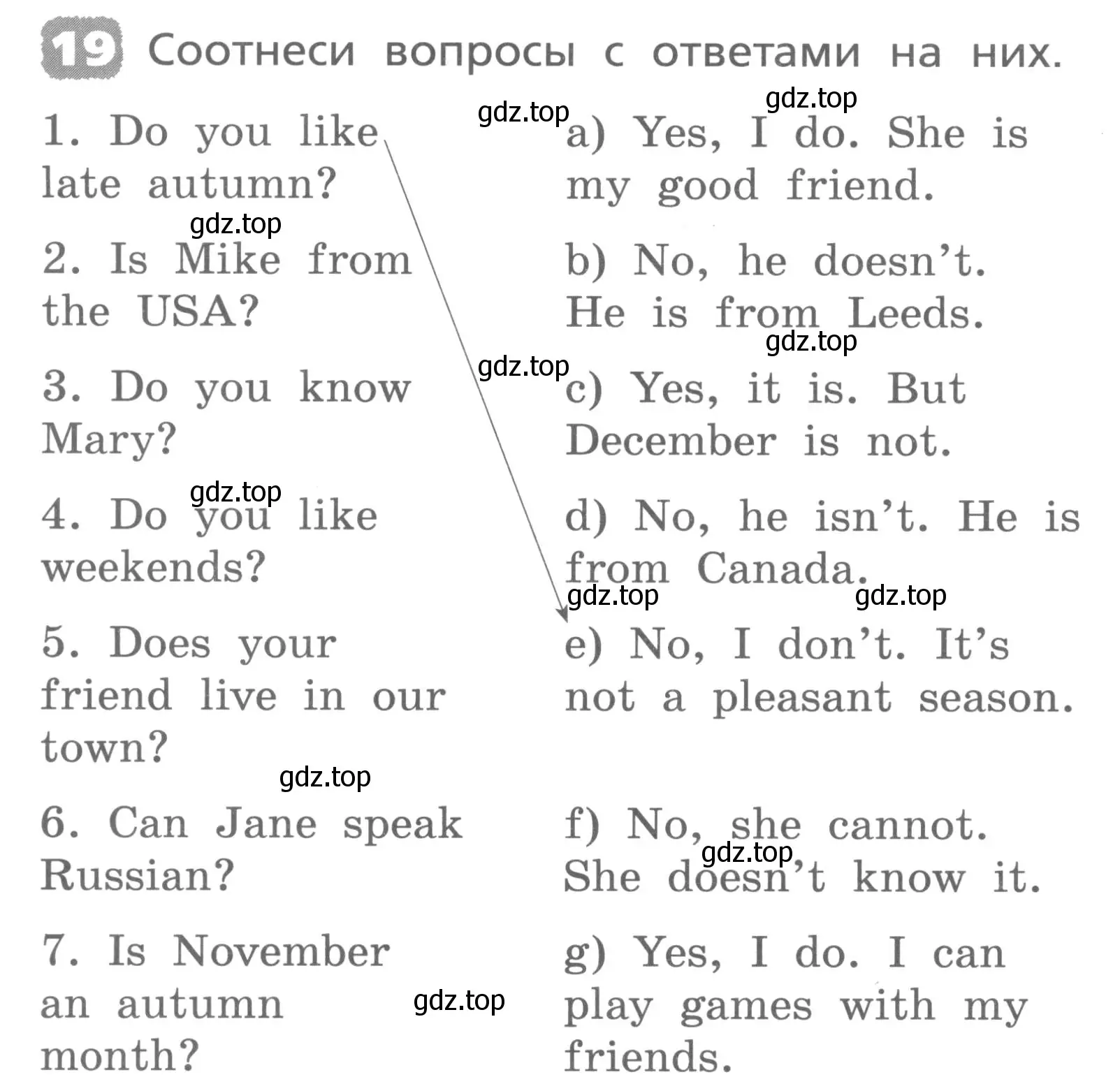 Условие номер 19 (страница 152) гдз по английскому языку 3 класс Афанасьева, Михеева, лексико-грамматический практикум