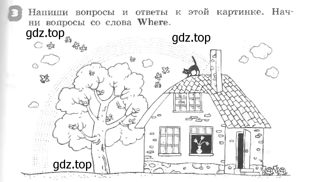 Условие номер 3 (страница 37) гдз по английскому языку 3 класс Афанасьева, Михеева, рабочая тетрадь