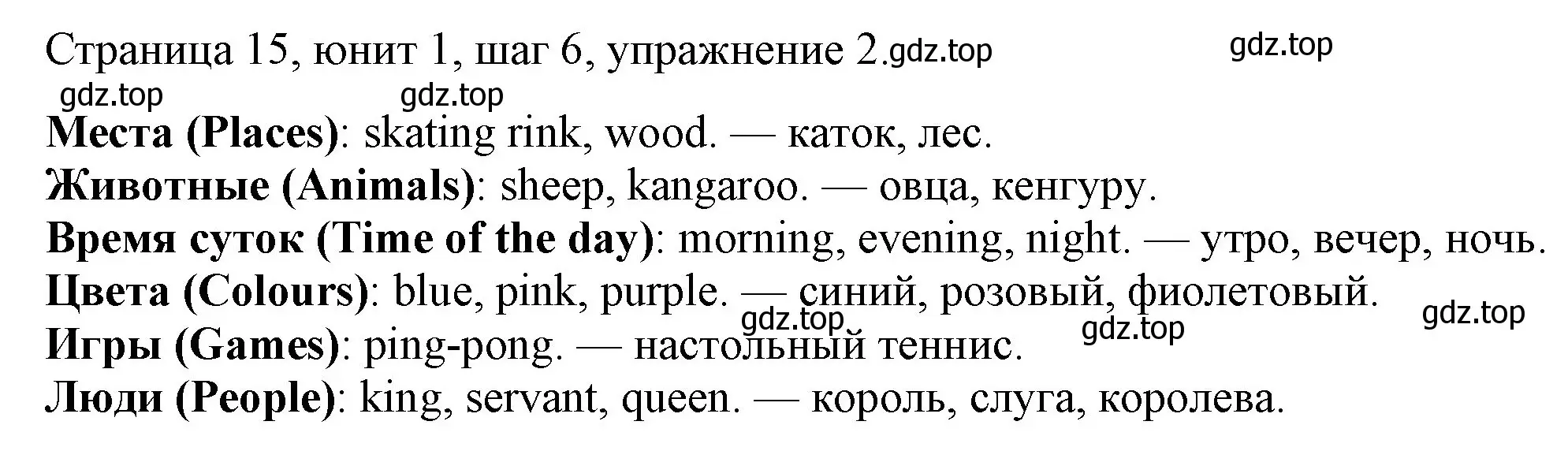 Решение номер 2 (страница 15) гдз по английскому языку 3 класс Афанасьева, Михеева, рабочая тетрадь