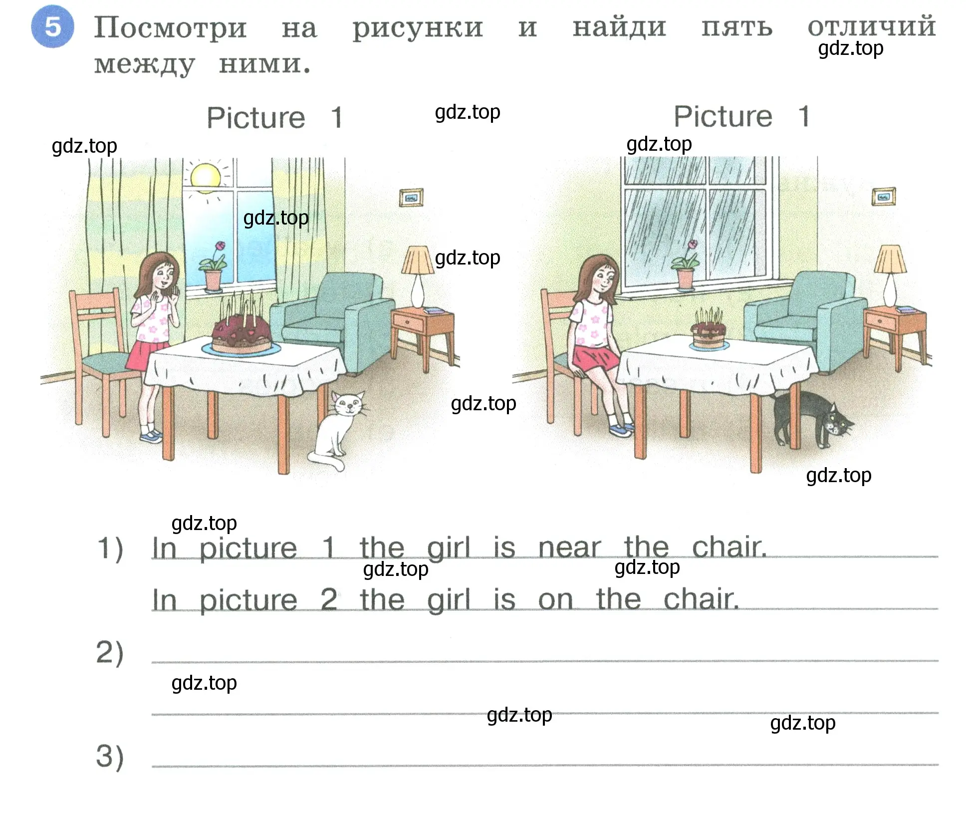 Условие номер 5 (страница 76) гдз по английскому языку 3 класс Афанасьева, Баранова, рабочая тетрадь 1 часть