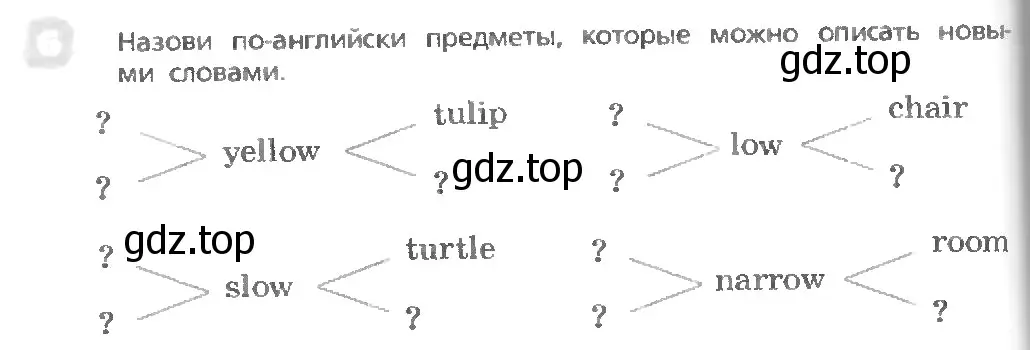 Условие номер 6 (страница 52) гдз по английскому языку 3 класс Афанасьева, Михеева, учебник 1 часть