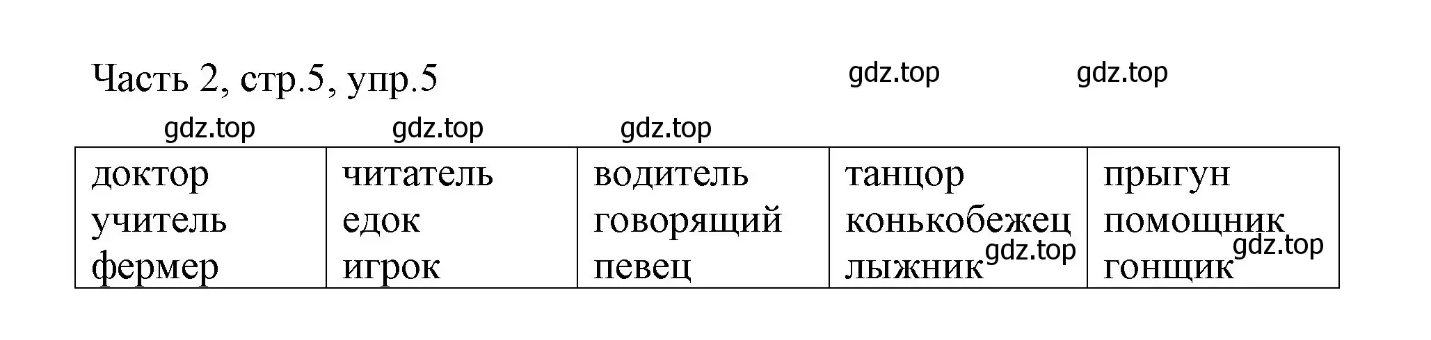 Решение номер 5 (страница 5) гдз по английскому языку 3 класс Афанасьева, Михеева, учебник 2 часть