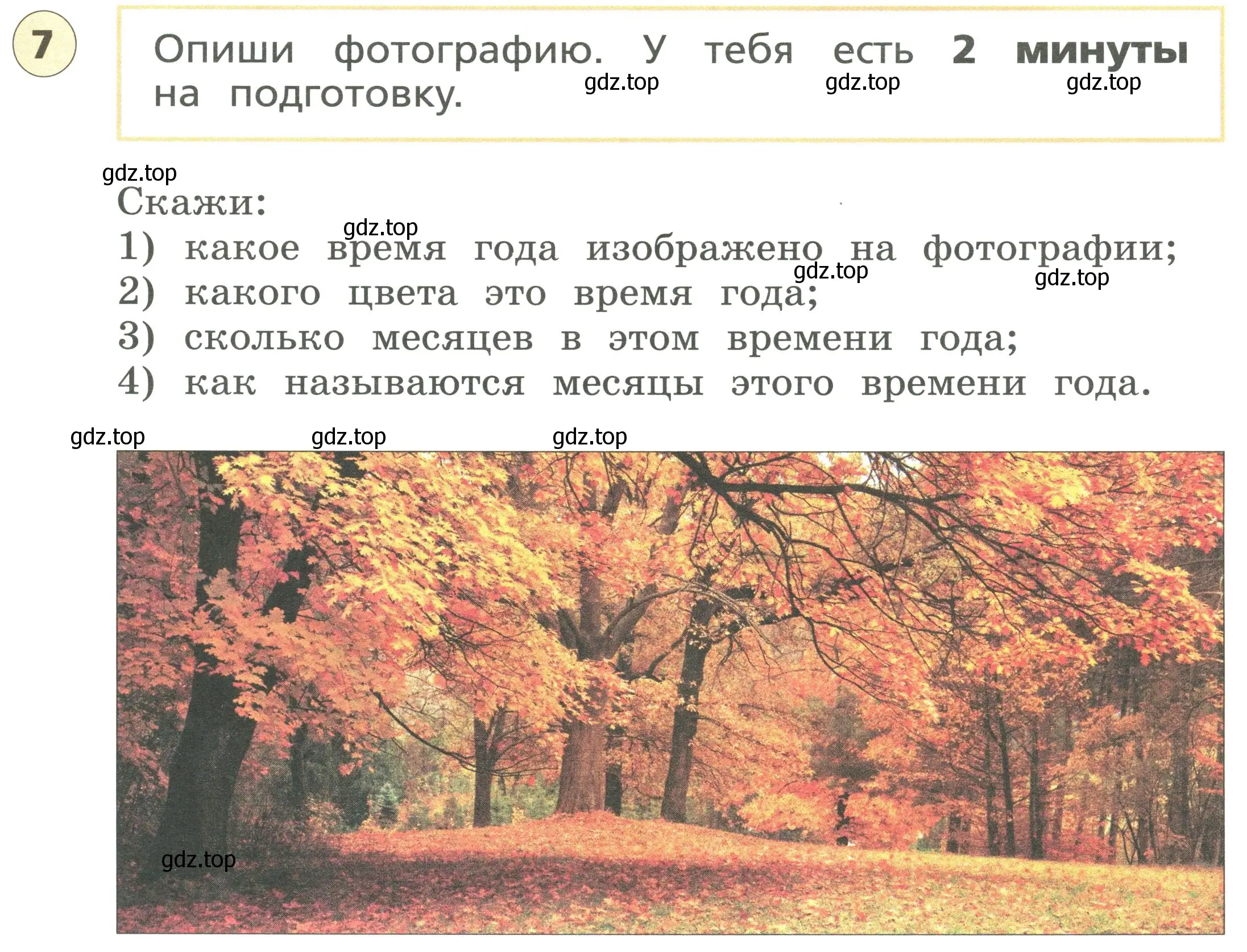 Условие номер 7 (страница 39) гдз по английскому языку 3 класс Афанасьева, Михеева, подготовка к Всероссийским проверочным работам