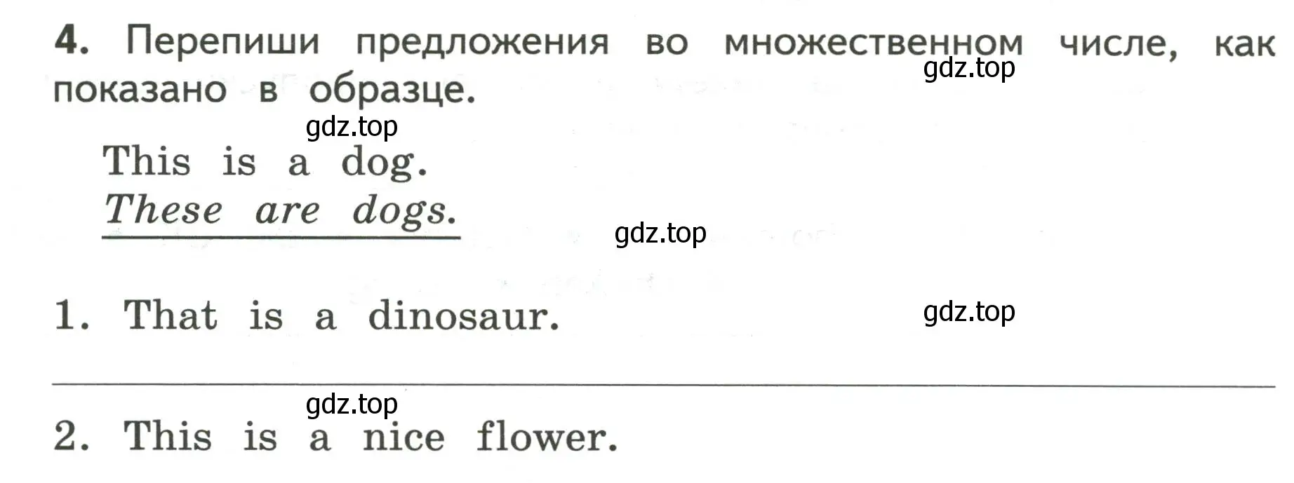 Условие номер 4 (страница 64) гдз по английскому языку 3 класс Смирнов, тетрадь-экзаменатор