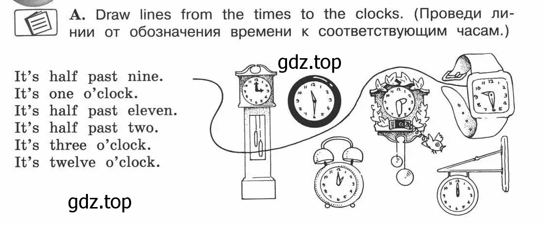 Условие номер A (страница 47) гдз по английскому языку 3 класс Вербицкая, Эббс, рабочая тетрадь