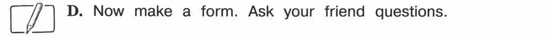 Условие номер D (страница 60) гдз по английскому языку 3 класс Вербицкая, Эббс, рабочая тетрадь