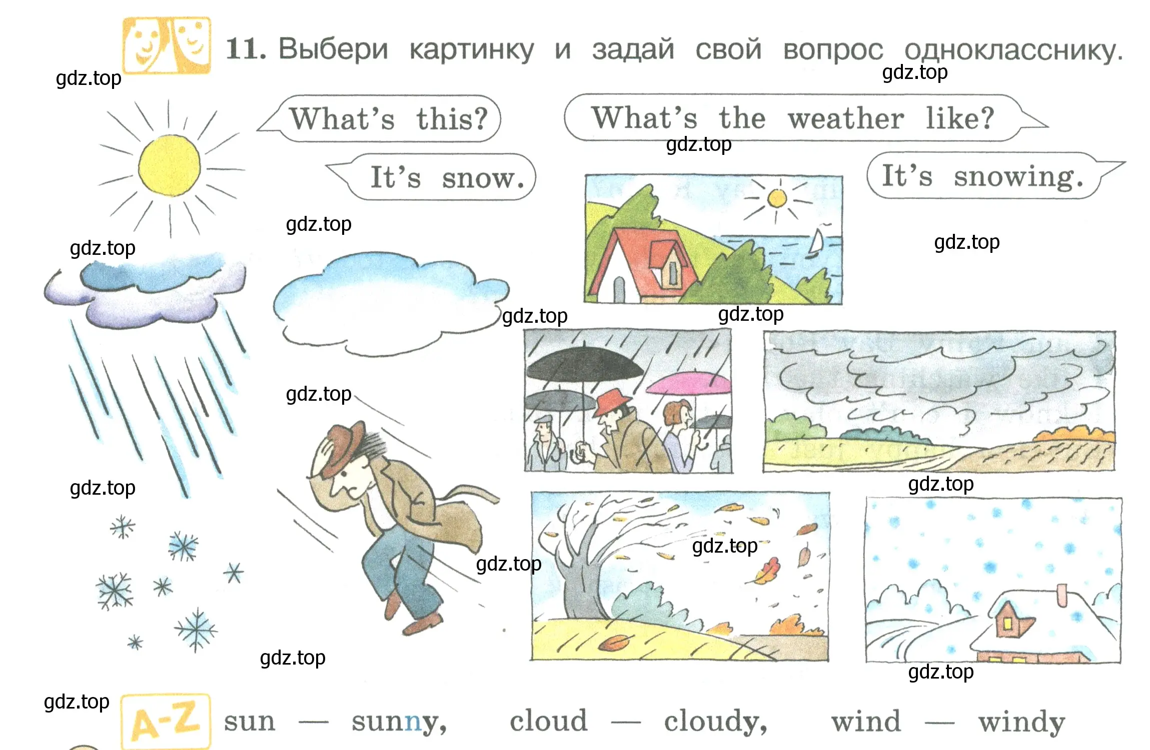 Условие номер 11 (страница 56) гдз по английскому языку 3 класс Вербицкая, Эббс, учебник 1 часть