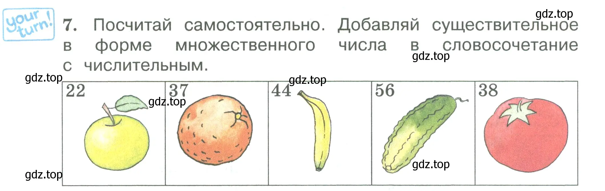 Условие номер 7 (страница 66) гдз по английскому языку 3 класс Вербицкая, Эббс, учебник 1 часть