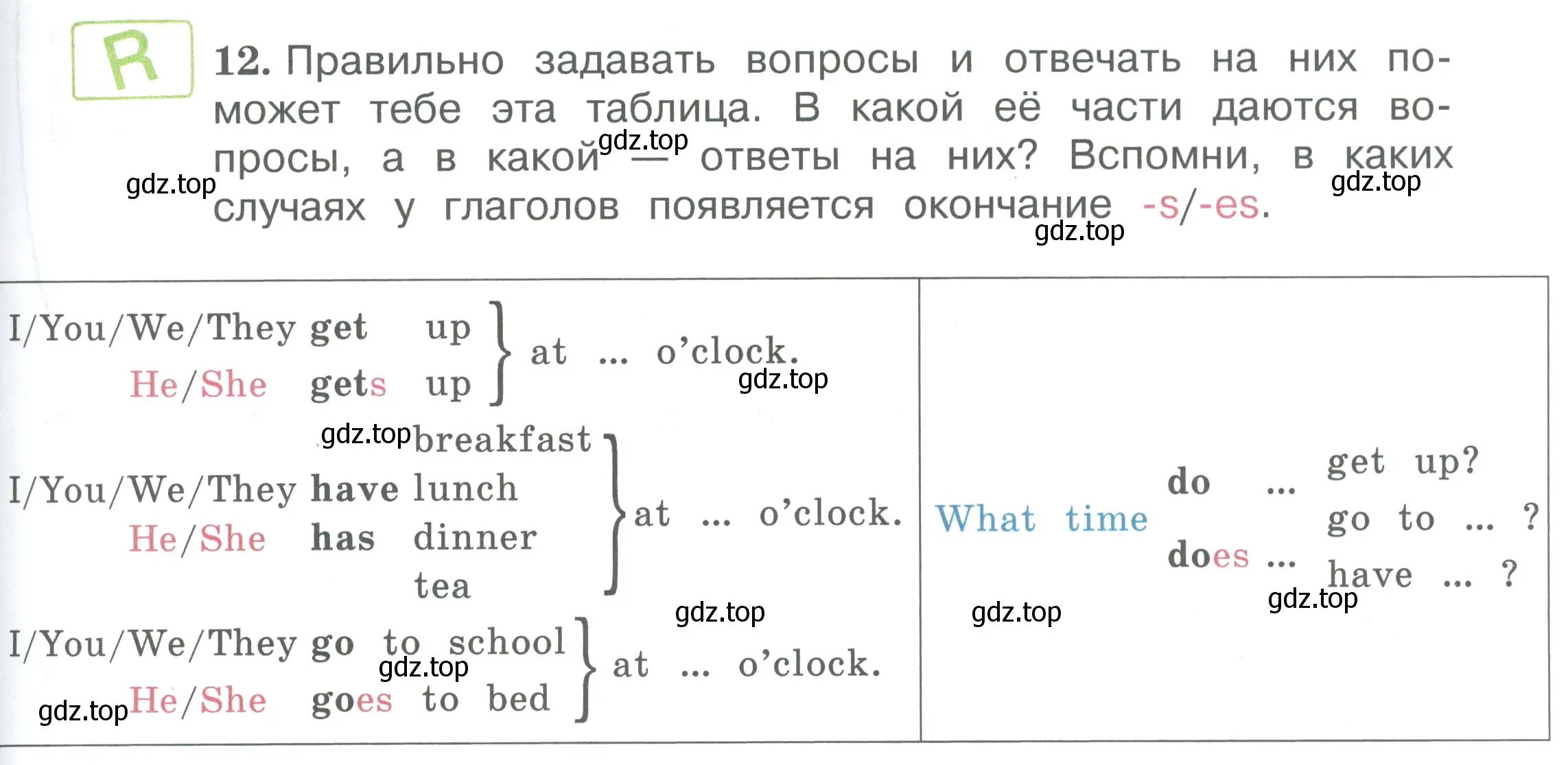 Условие номер 12 (страница 81) гдз по английскому языку 3 класс Вербицкая, Эббс, учебник 1 часть