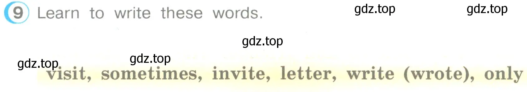 Условие номер 9 (страница 100) гдз по английскому языку 3 класс Верещагина, Притыкина, учебник 1 часть
