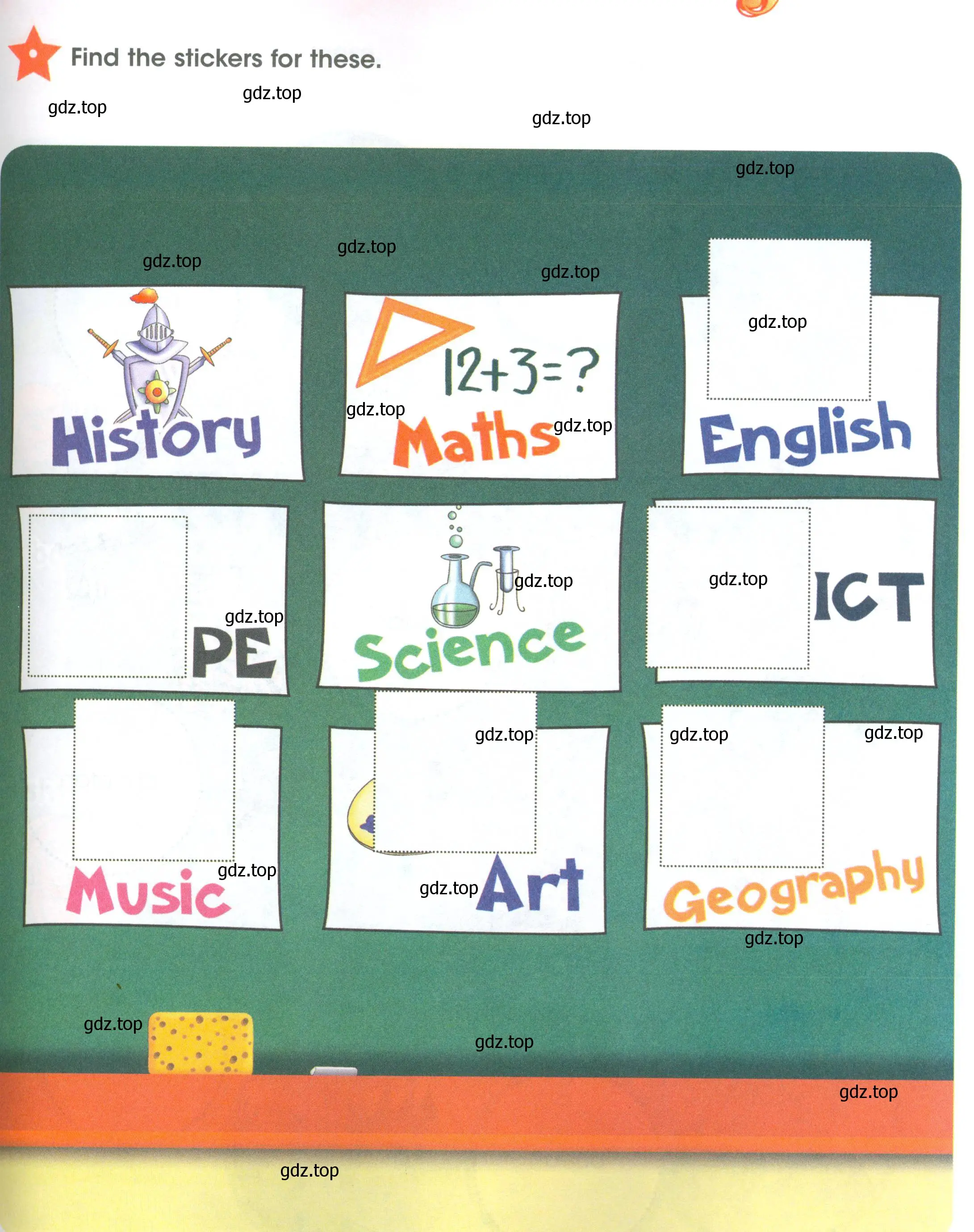 Условие  School subjects (страница 67) гдз по английскому языку 4 класс Баранова, Дули, рабочая тетрадь 1 часть