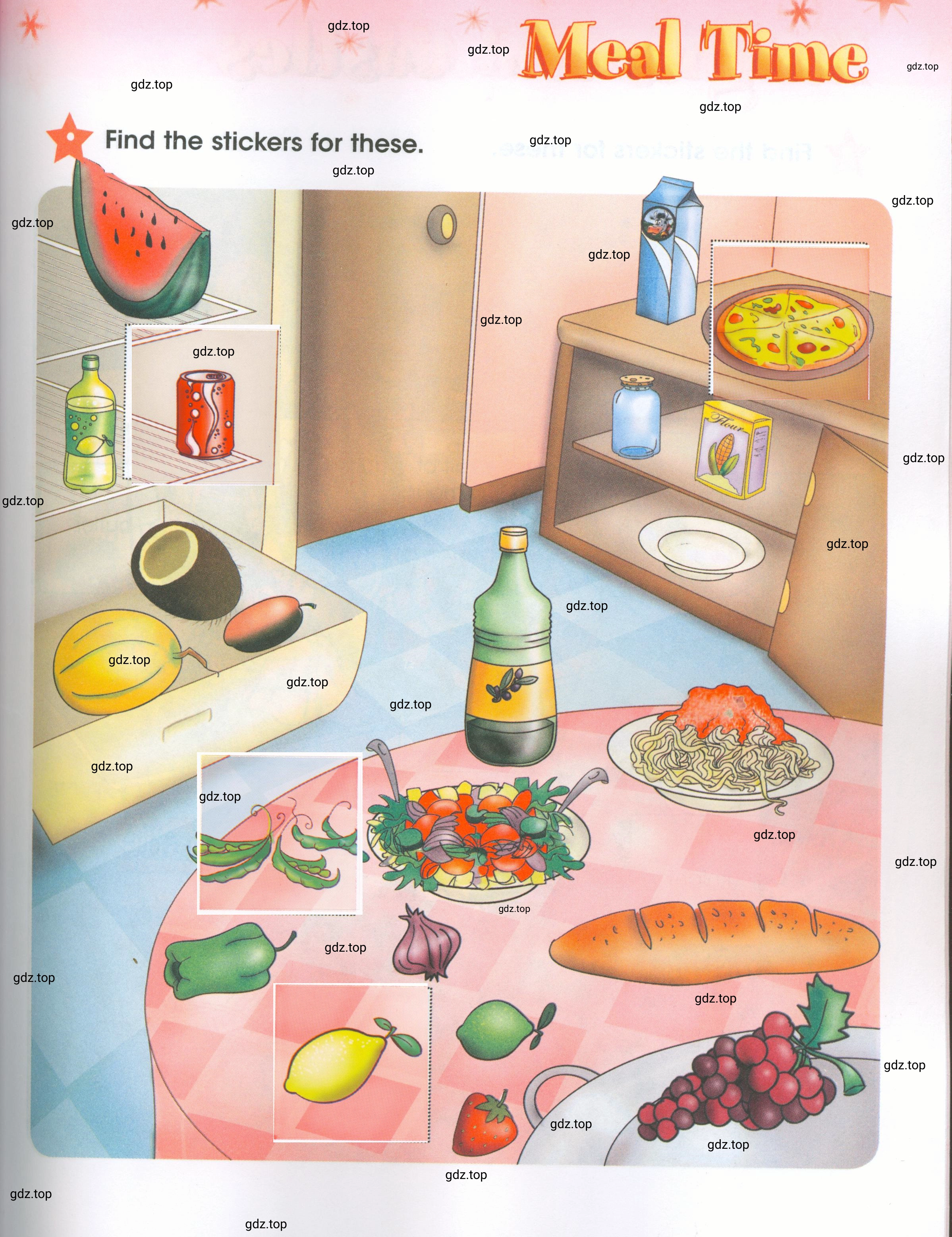 Решение 2.  Meal Time (страница 65) гдз по английскому языку 4 класс Баранова, Дули, рабочая тетрадь 2 часть