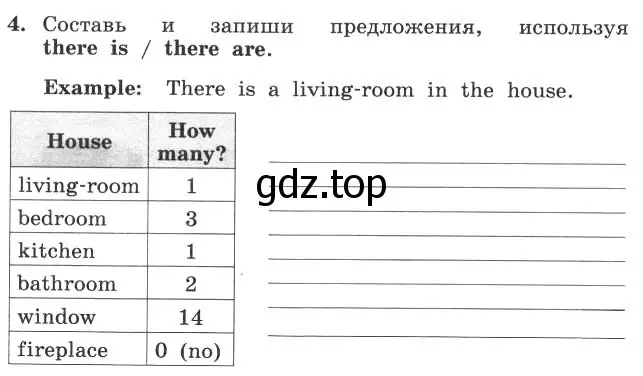 Условие номер 4 (страница 11) гдз по английскому языку 4 класс Биболетова, Денисенко, рабочая тетрадь с контрольными работами