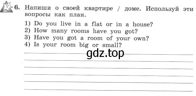 Условие номер 6 (страница 11) гдз по английскому языку 4 класс Биболетова, Денисенко, рабочая тетрадь с контрольными работами