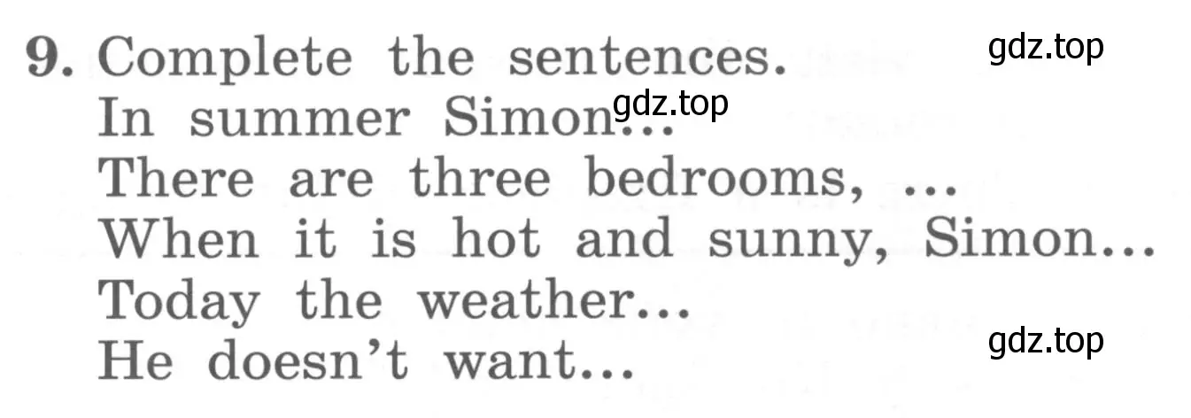 Условие номер 9 (страница 23) гдз по английскому языку 4 класс Биболетова, Денисенко, учебник