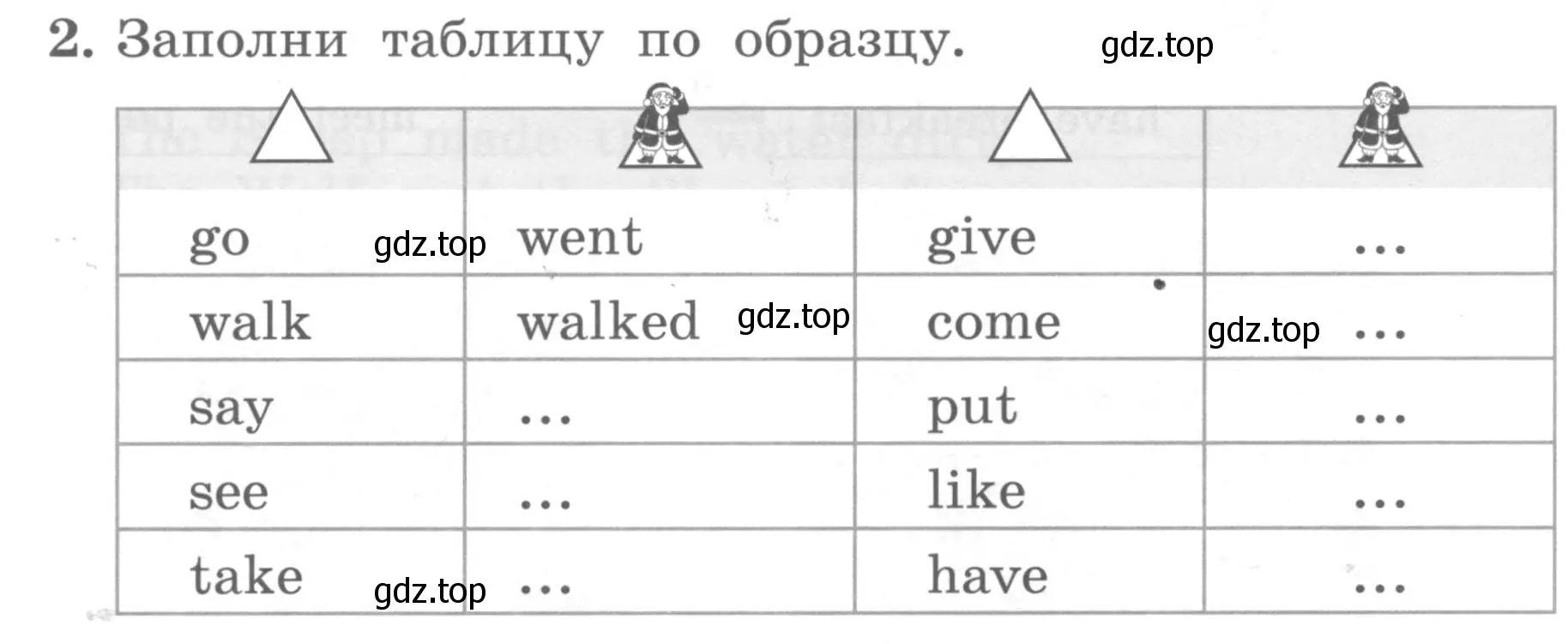 Условие номер 2 (страница 62) гдз по английскому языку 4 класс Биболетова, Денисенко, учебник