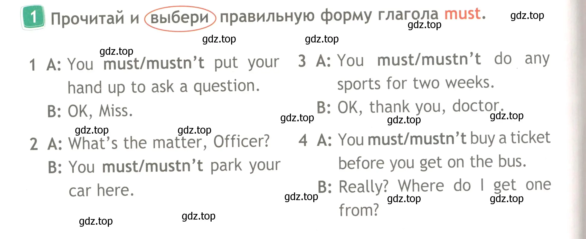 Условие номер 1 (страница 34) гдз по английскому языку 4 класс Быкова, Дули, рабочая тетрадь