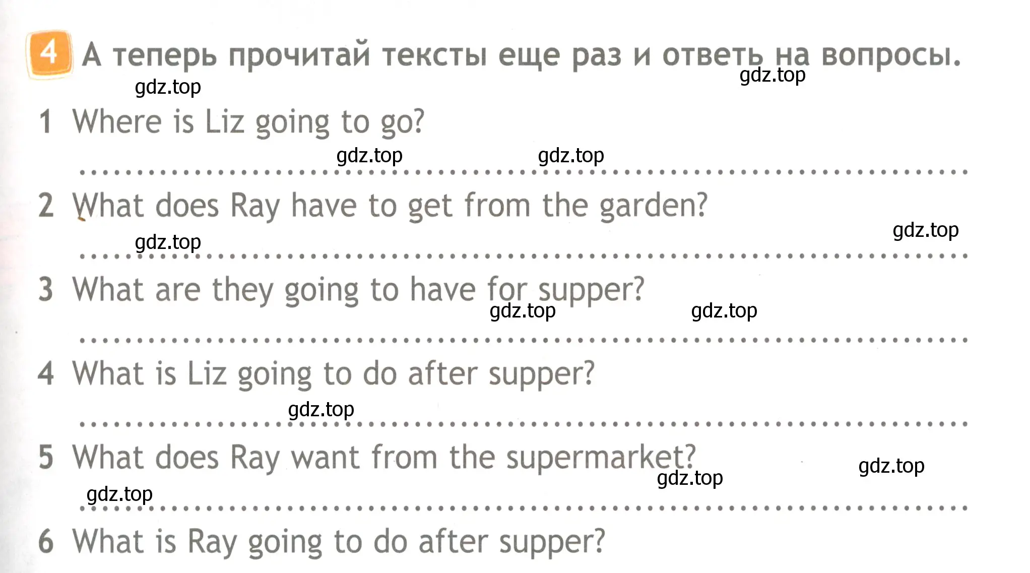 Условие номер 4 (страница 67) гдз по английскому языку 4 класс Быкова, Дули, рабочая тетрадь