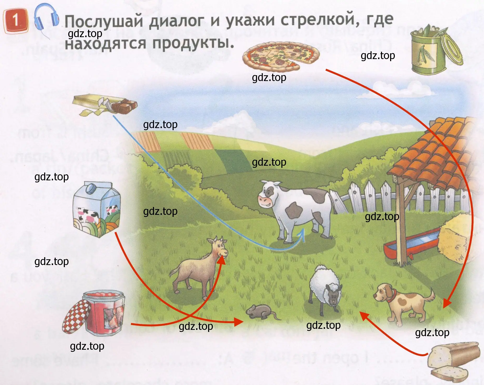 Решение 4. номер 1 (страница 26) гдз по английскому языку 4 класс Быкова, Дули, рабочая тетрадь