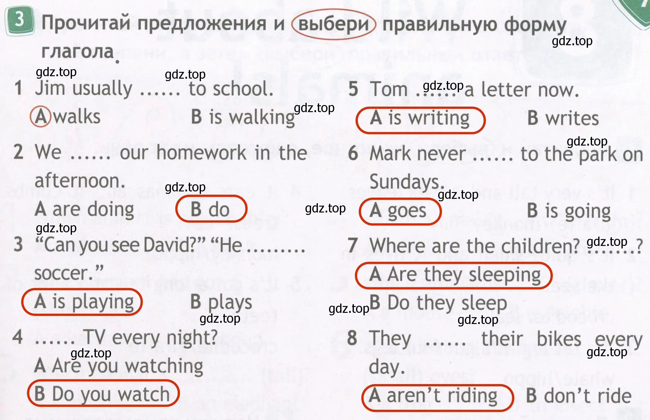 Решение 4. номер 3 (страница 31) гдз по английскому языку 4 класс Быкова, Дули, рабочая тетрадь