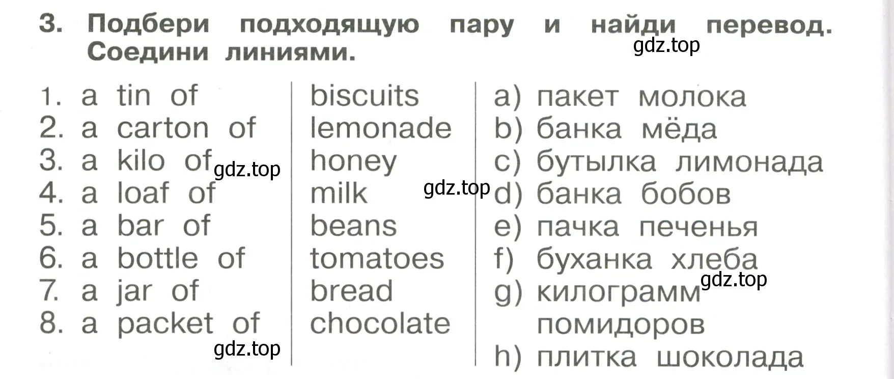 Условие номер 3 (страница 54) гдз по английскому языку 4 класс Быкова, Поспелова, сборник упражнений