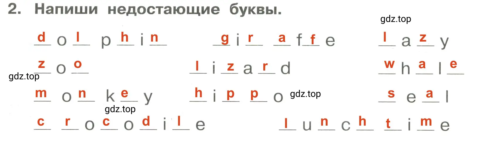 Решение 3. номер 2 (страница 63) гдз по английскому языку 4 класс Быкова, Поспелова, сборник упражнений