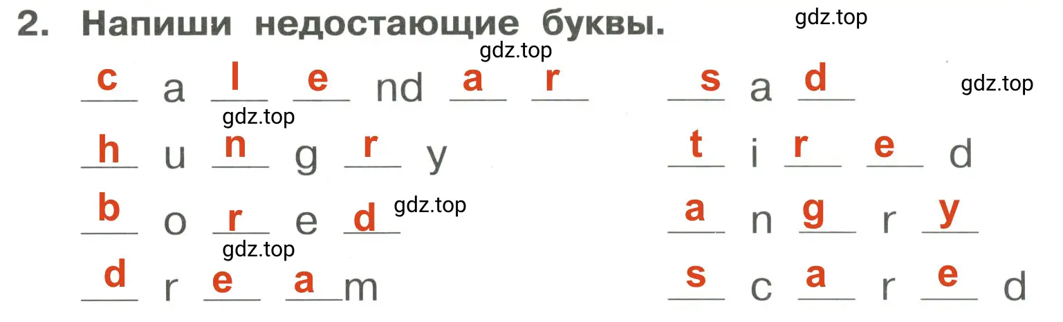 Решение 3. номер 2 (страница 81) гдз по английскому языку 4 класс Быкова, Поспелова, сборник упражнений