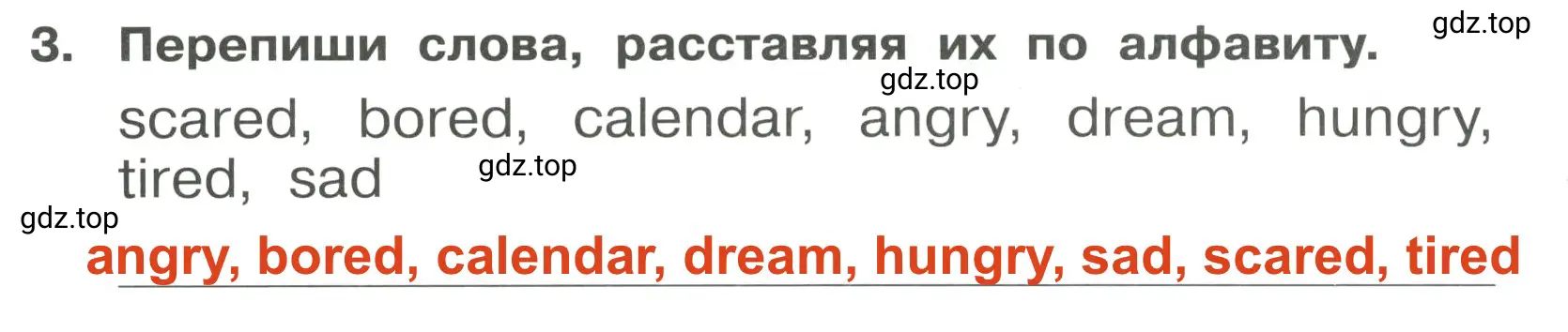 Решение 3. номер 3 (страница 81) гдз по английскому языку 4 класс Быкова, Поспелова, сборник упражнений