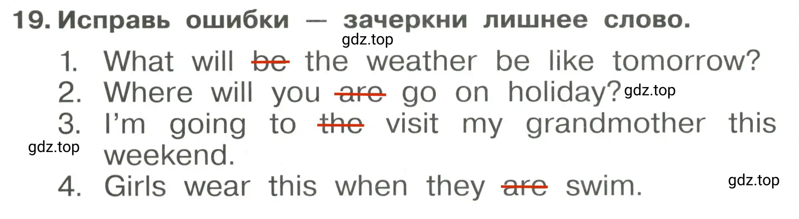 Решение 3. номер 19 (страница 138) гдз по английскому языку 4 класс Быкова, Поспелова, сборник упражнений