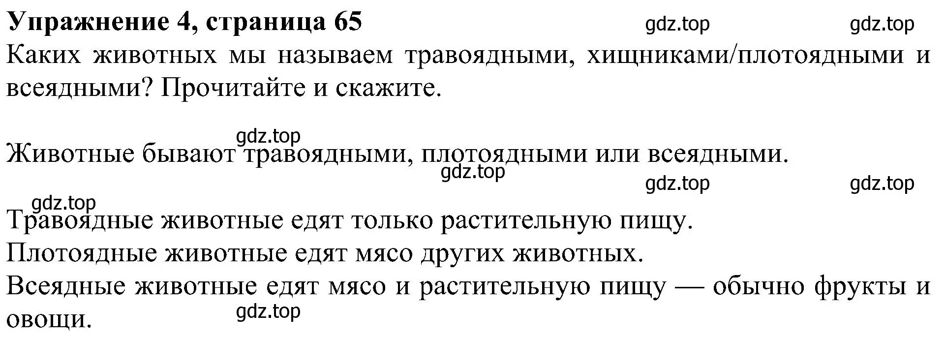 Решение 3. номер 4 (страница 65) гдз по английскому языку 4 класс Быкова, Дули, учебник 1 часть