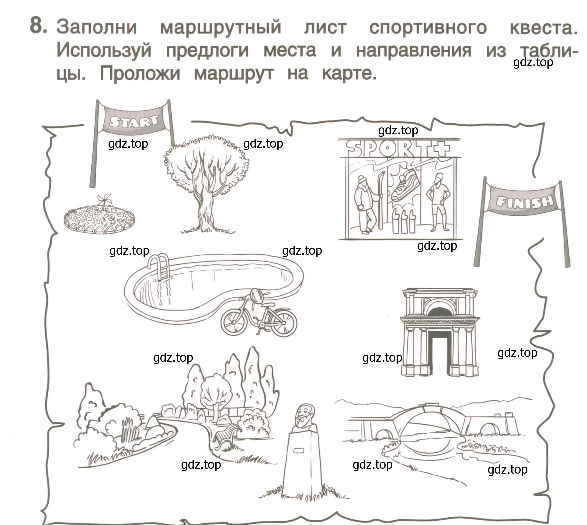 Условие номер 8 (страница 50) гдз по английскому языку 4 класс Комарова, Малова, пособие по грамматике 2 часть