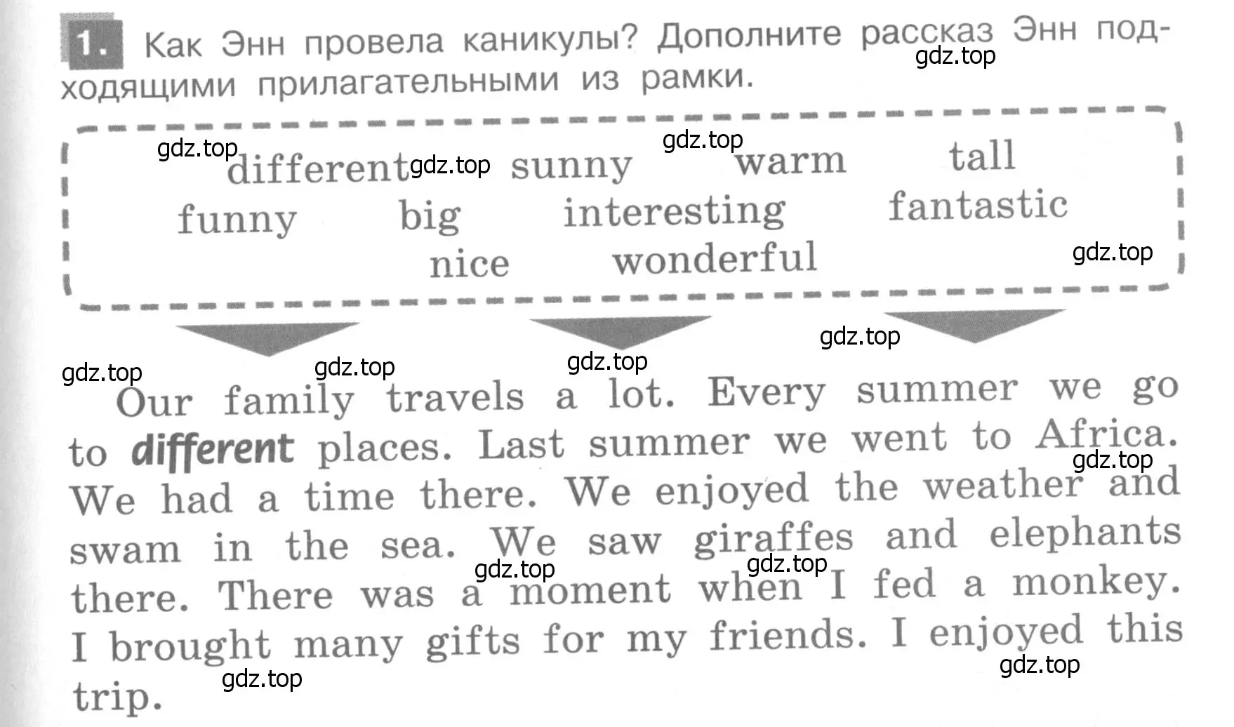 Условие номер 1 (страница 13) гдз по английскому языку 4 класс Кузовлев, Пастухова, грамматический справочник