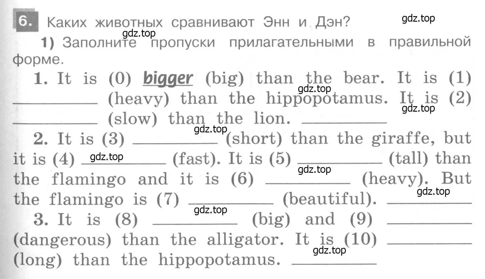 Условие номер 6 (страница 19) гдз по английскому языку 4 класс Кузовлев, Пастухова, грамматический справочник