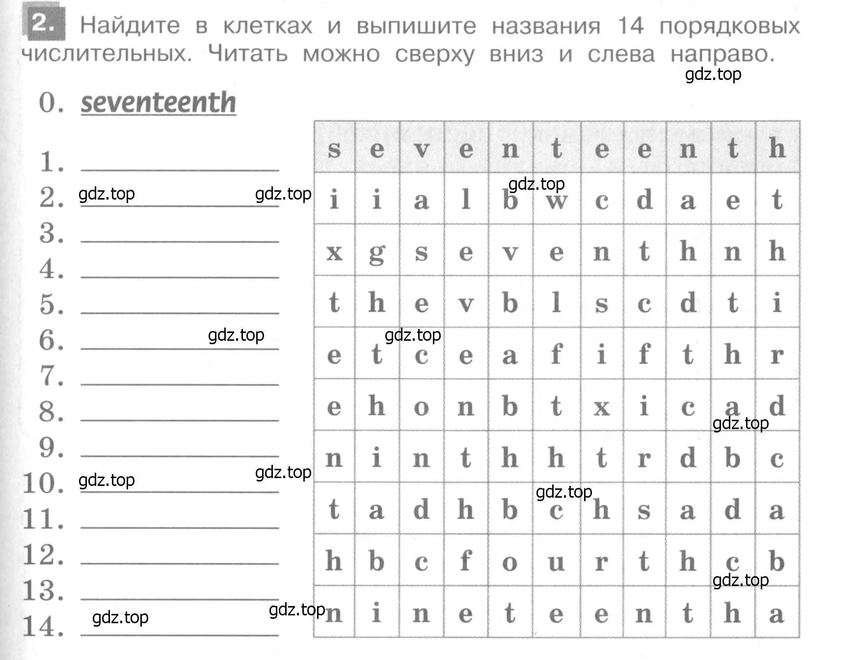 Условие номер 2 (страница 31) гдз по английскому языку 4 класс Кузовлев, Пастухова, грамматический справочник