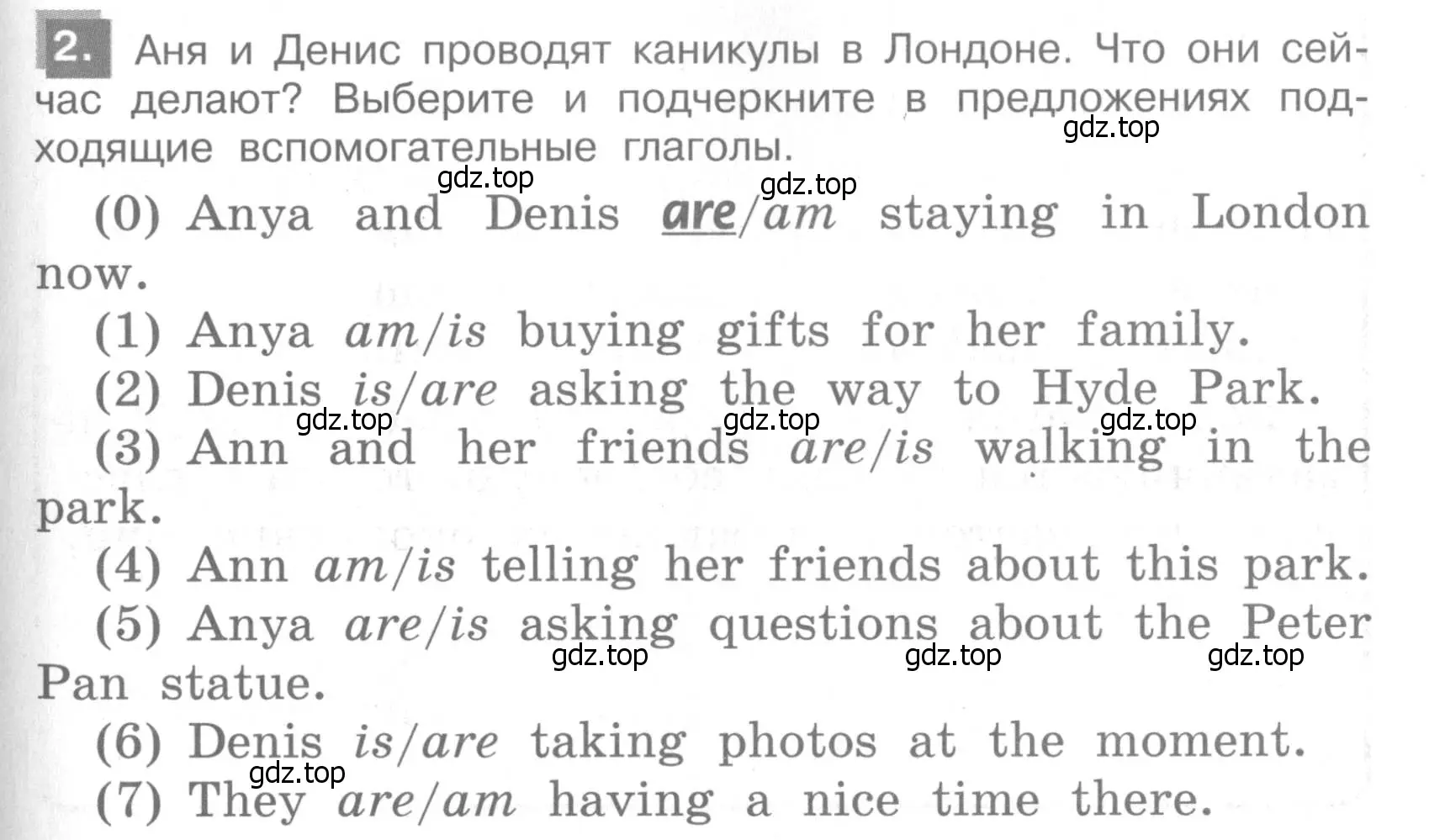 Условие номер 2 (страница 53) гдз по английскому языку 4 класс Кузовлев, Пастухова, грамматический справочник