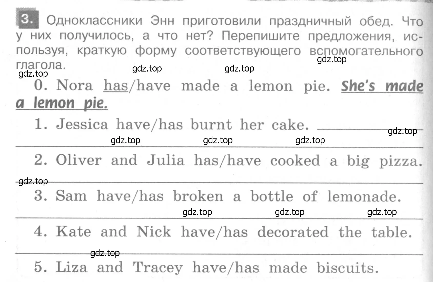 Условие номер 3 (страница 74) гдз по английскому языку 4 класс Кузовлев, Пастухова, грамматический справочник