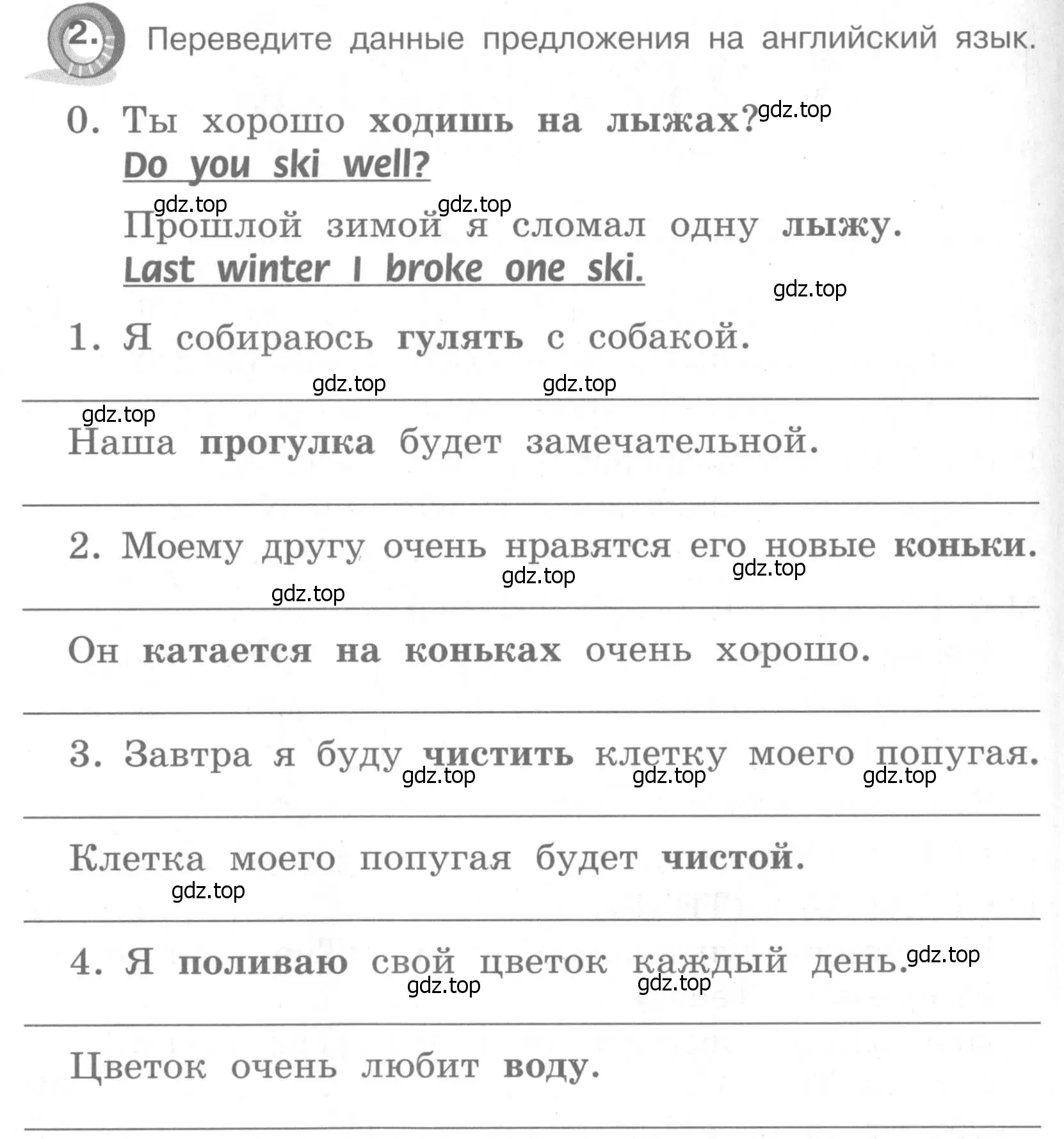 Условие номер 2 (страница 142) гдз по английскому языку 4 класс Кузовлев, Пастухова, грамматический справочник