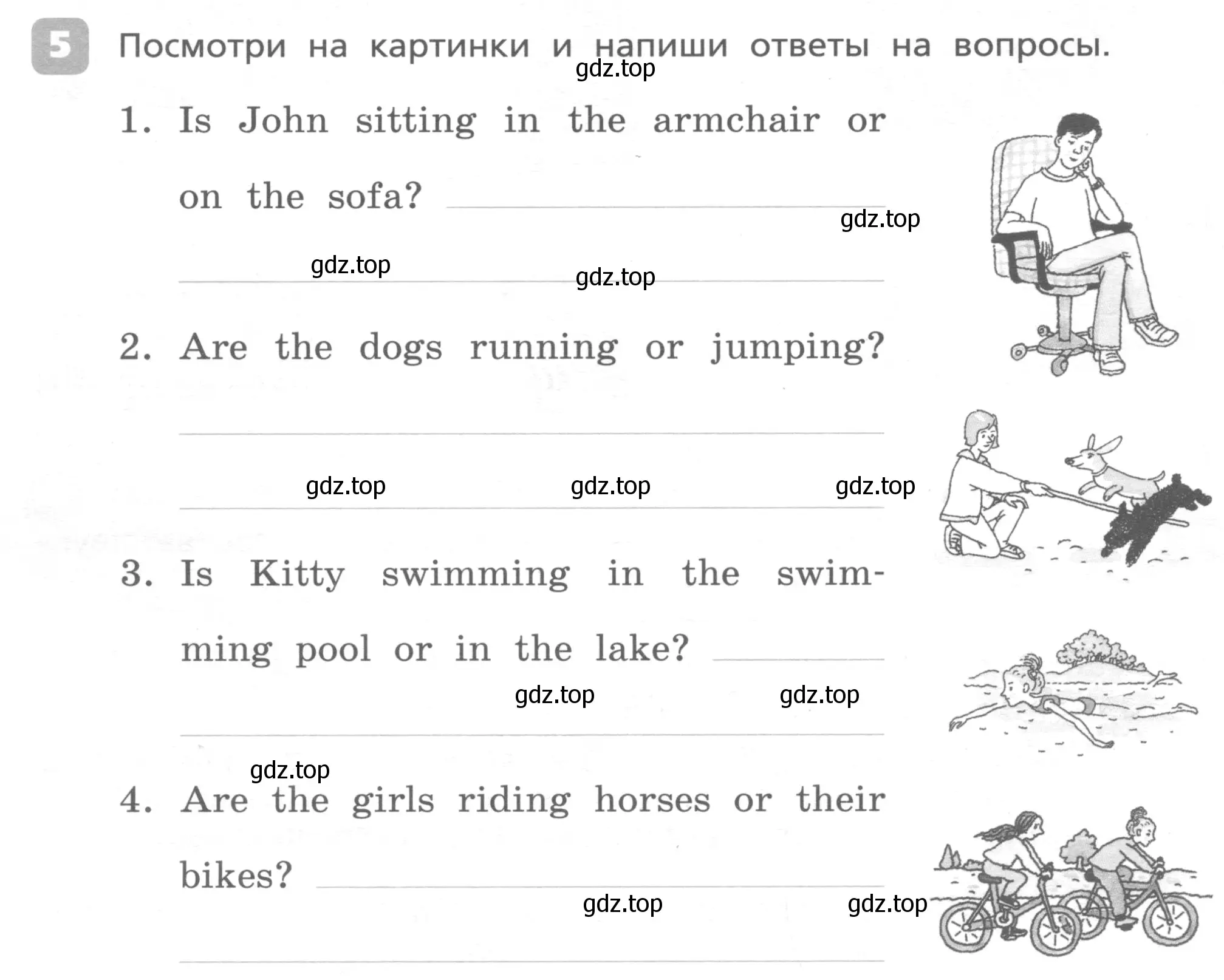 Условие номер 5 (страница 26) гдз по английскому языку 4 класс Афанасьева, Михеева, контрольные работы