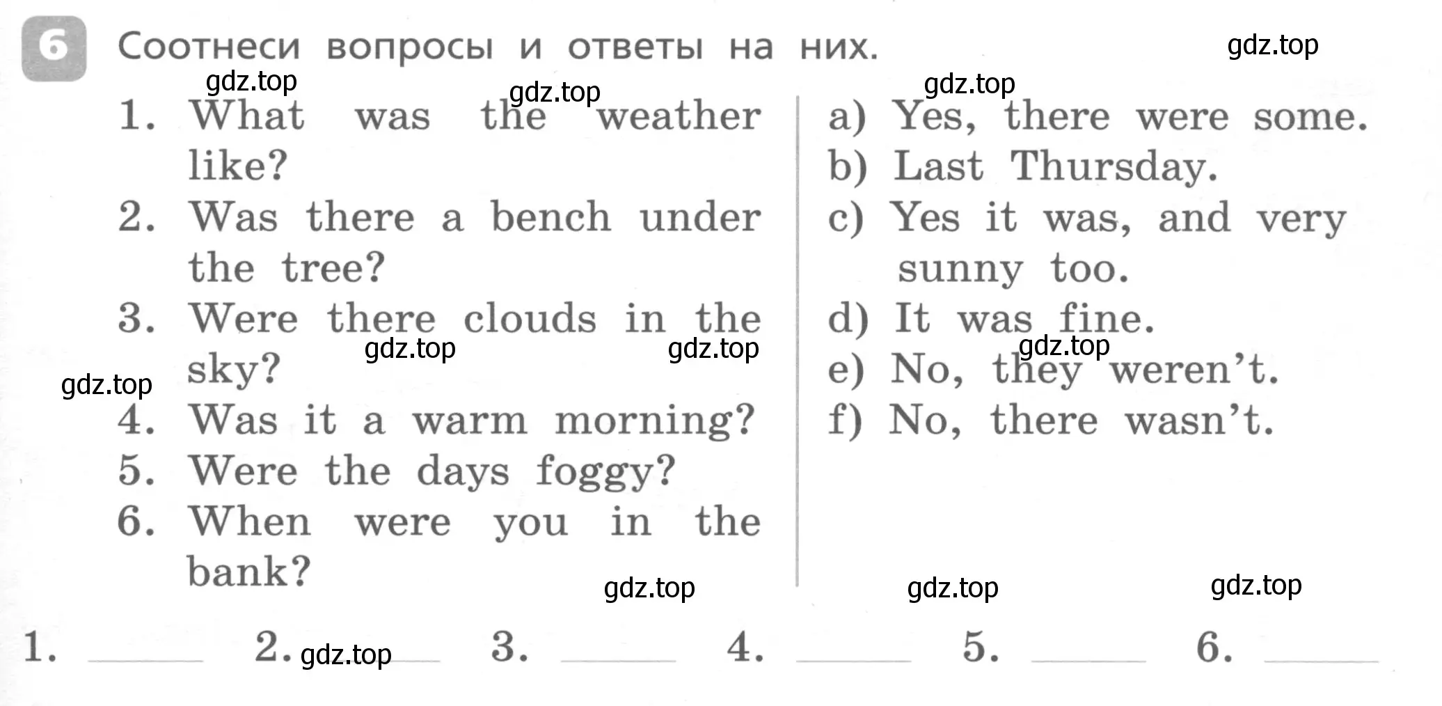 Условие номер 6 (страница 75) гдз по английскому языку 4 класс Афанасьева, Михеева, контрольные работы