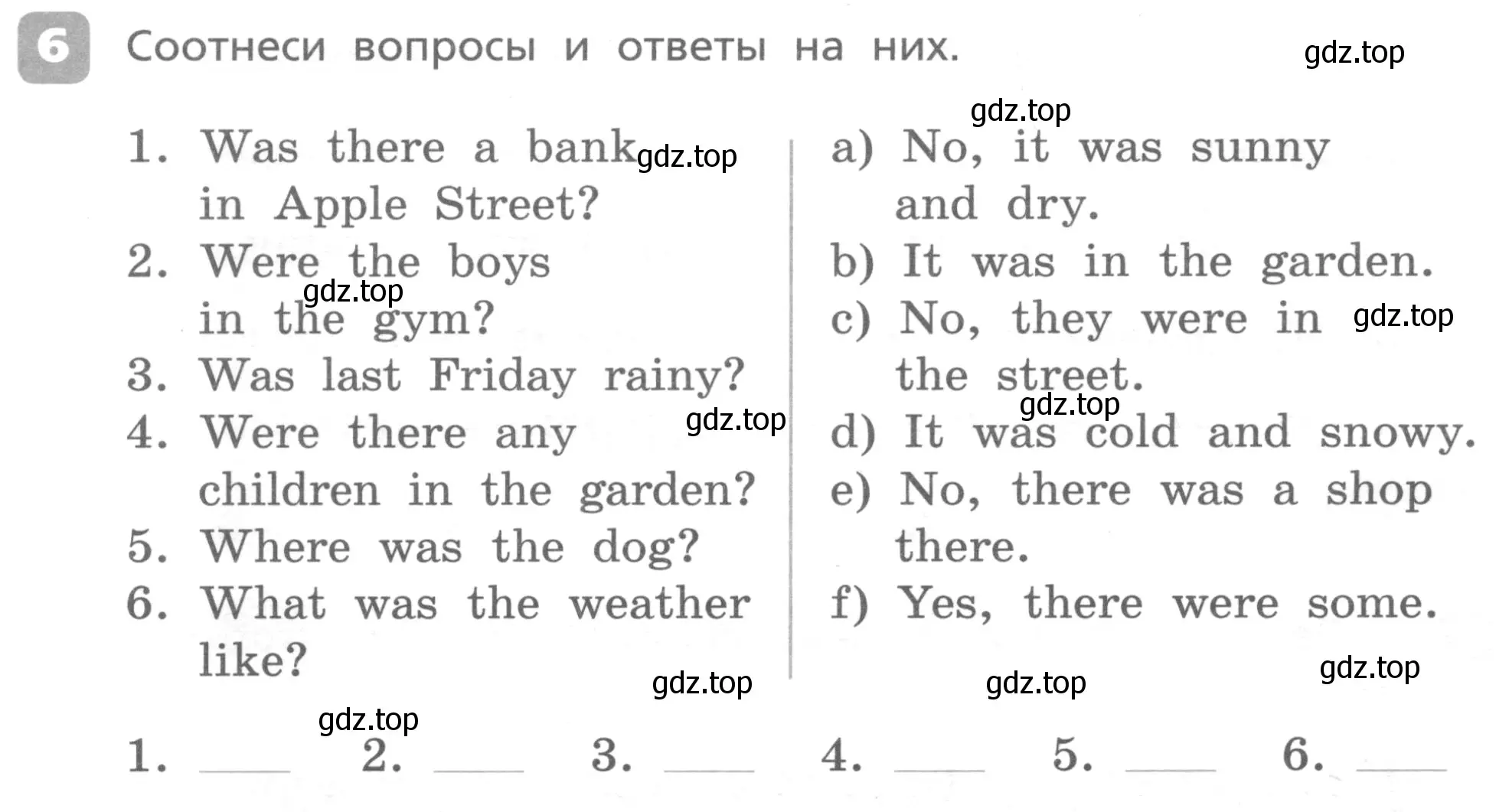 Условие номер 6 (страница 80) гдз по английскому языку 4 класс Афанасьева, Михеева, контрольные работы