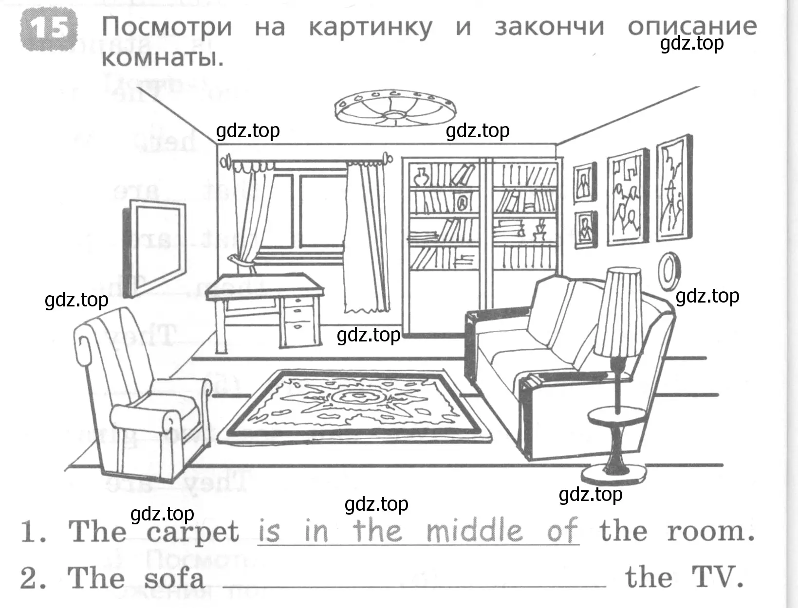 Условие номер 15 (страница 62) гдз по английскому языку 4 класс Афанасьева, Михеева, лексико-грамматический практикум