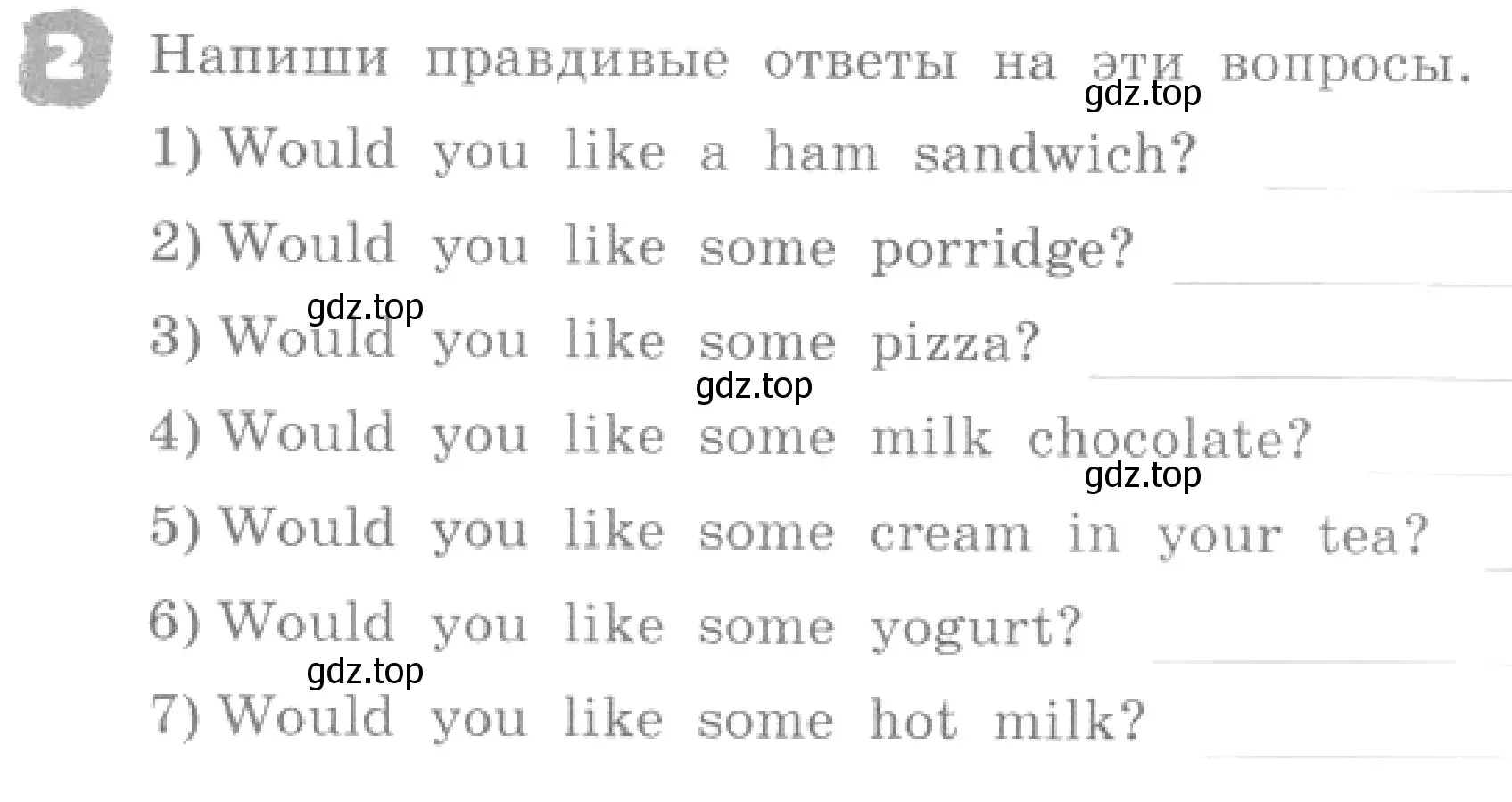 Условие номер 2 (страница 82) гдз по английскому языку 4 класс Афанасьева, Михеева, рабочая тетрадь