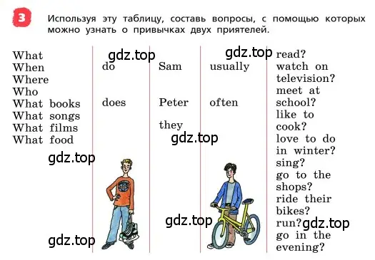 Условие номер 3 (страница 16) гдз по английскому языку 4 класс Афанасьева, Михеева, учебник 1 часть