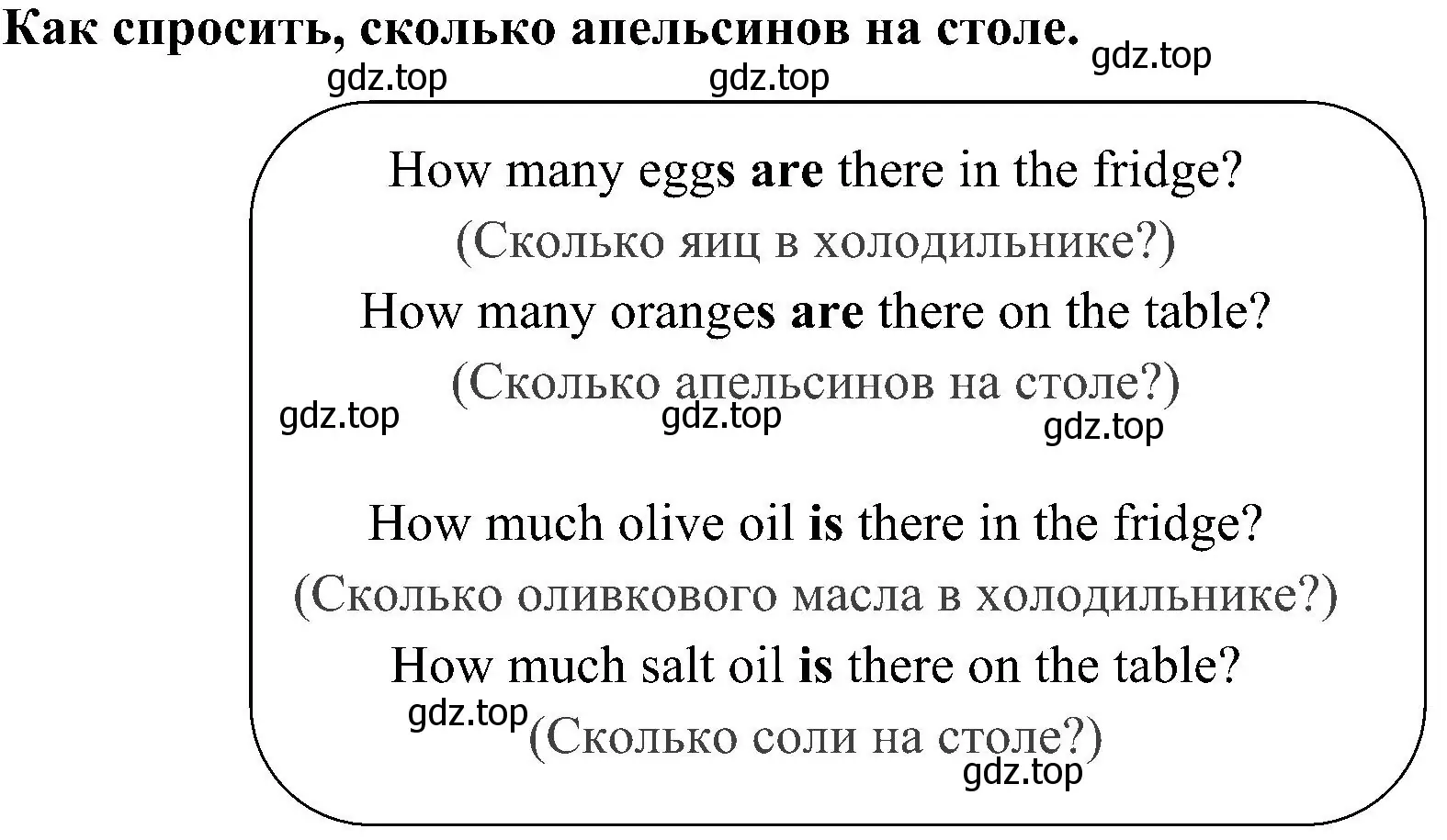 Решение 2. номер 5 (страница 38) гдз по английскому языку 4 класс Юшина, грамматический тренажёр