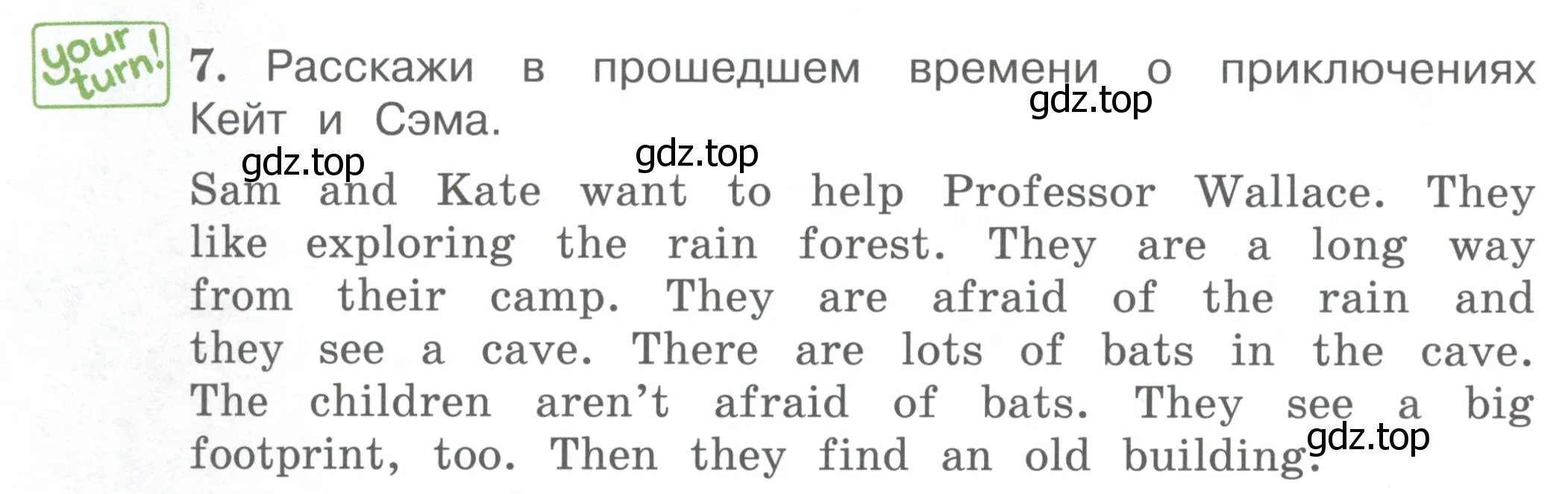 Условие номер 7 (страница 22) гдз по английскому языку 4 класс Вербицкая, Эббс, учебник 2 часть