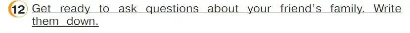 Условие номер 12 (страница 14) гдз по английскому языку 4 класс Верещагина, Афанасьева, учебник 1 часть